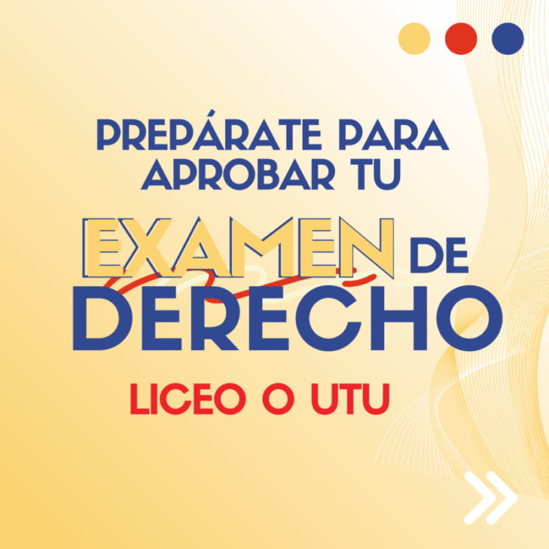 Preparación examen de Derecho